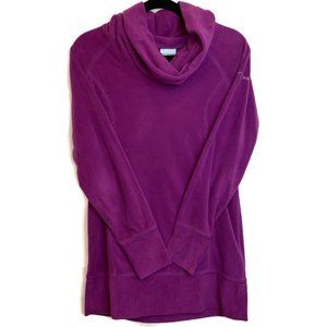 Columbia Fleece Cowl Neck Sweater